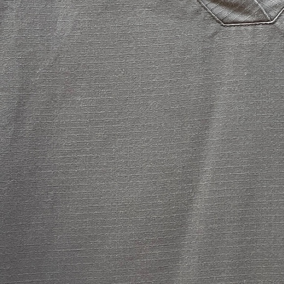 Carhartt Pewter Utility Scrub Top Textured Cotton Sz L - Picture 9 of 9